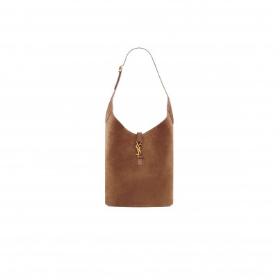 YSL LE 5 À 7 HOBO IN SUEDE 793088008IW2885 (44*32*3cm)